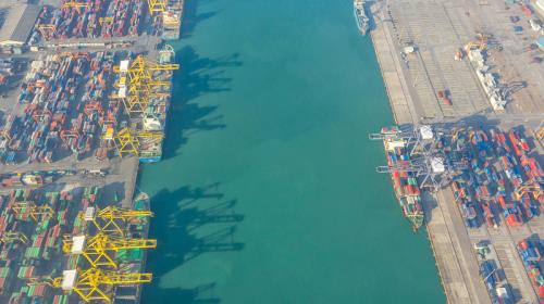 中国广东广州到乌干达海铁联运跨境电子商务集运专线