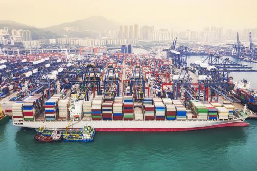 中国广东深圳到约旦集装箱船运输保税海上集运专线