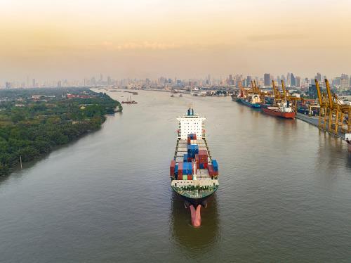 中国浙江宁波到泰国集装箱船运输智能化海运专线