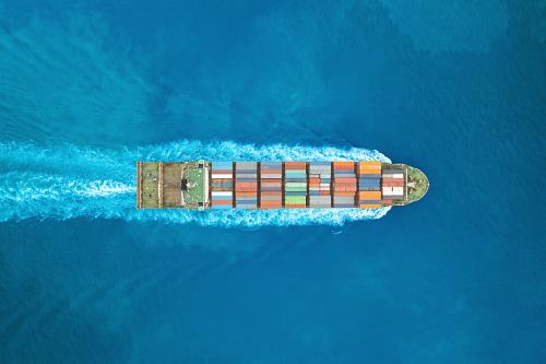 中国江苏苏州到挪威班轮运输超大型货物航道