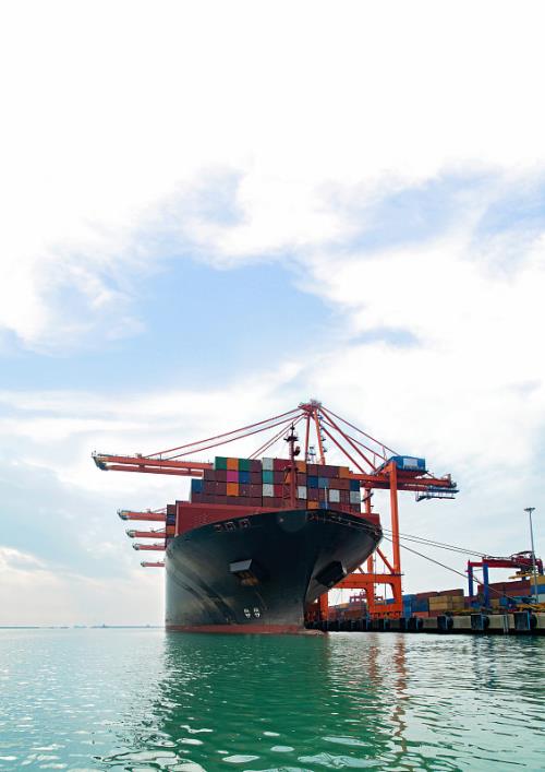 中国福建厦门到日本集装箱船运输超大型货物航道