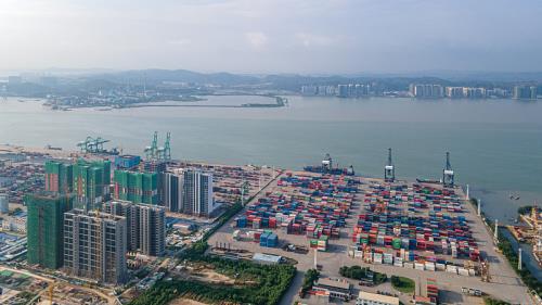 中国四川成都到南非监管货物充电头点对点海运